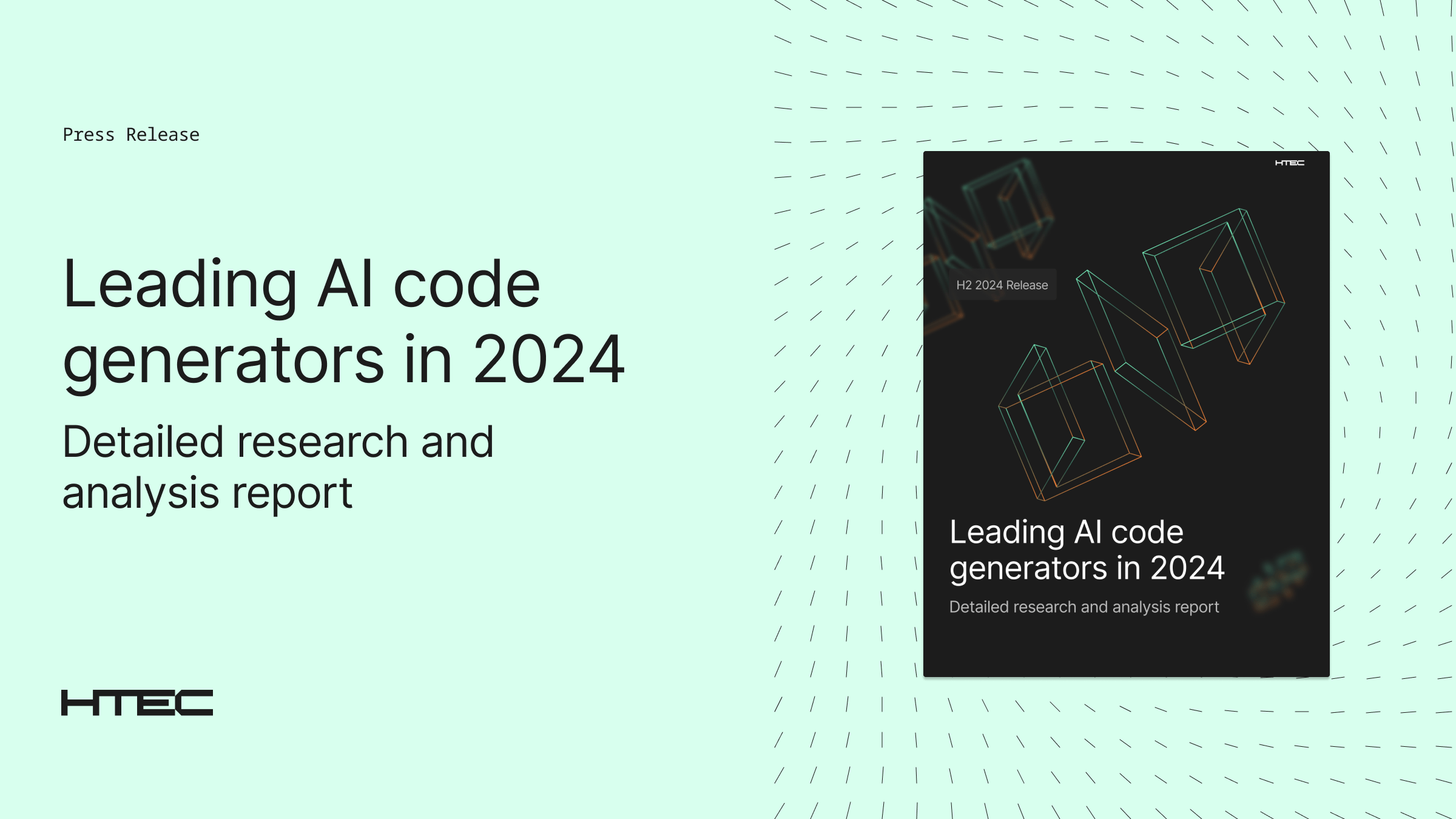 HTEC report analyzed 26 AI code generators: Codeium and Github Copilot among top 5